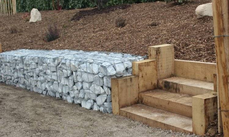 Au Fab'uleux Jardin réalisation escalier bois